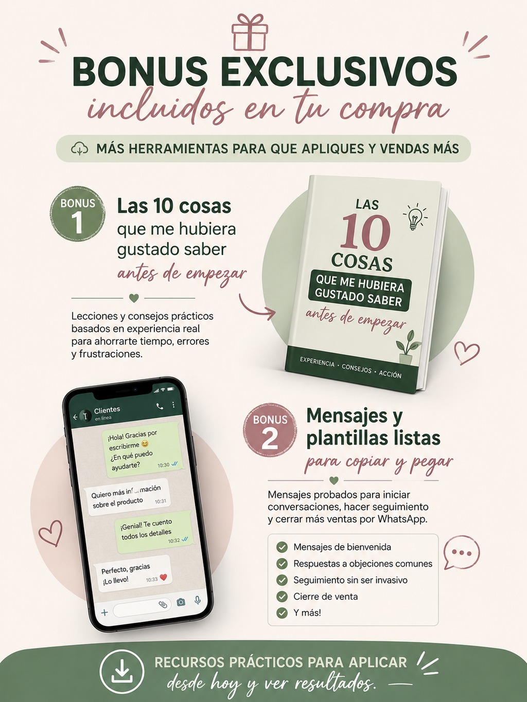 Pasa de esperar clientes a generarlos y convertirlos en ventas.
