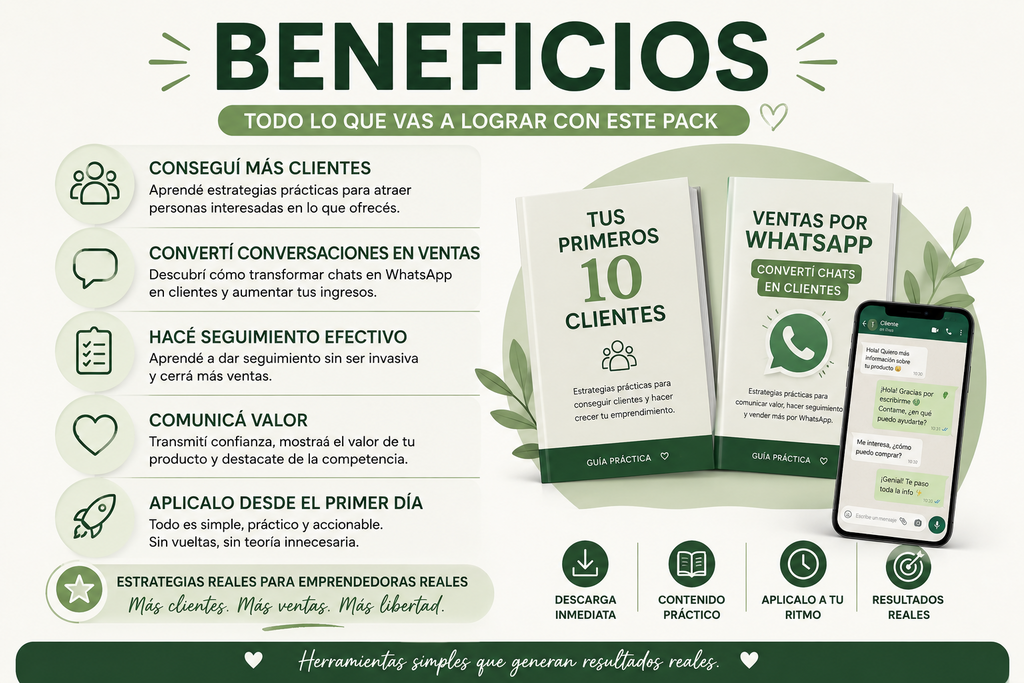 Pasa de esperar clientes a generarlos y convertirlos en ventas.