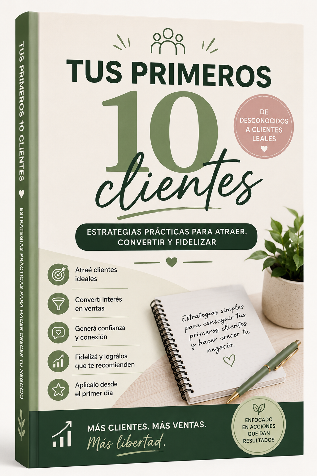 Pasa de esperar clientes a generarlos y convertirlos en ventas.
